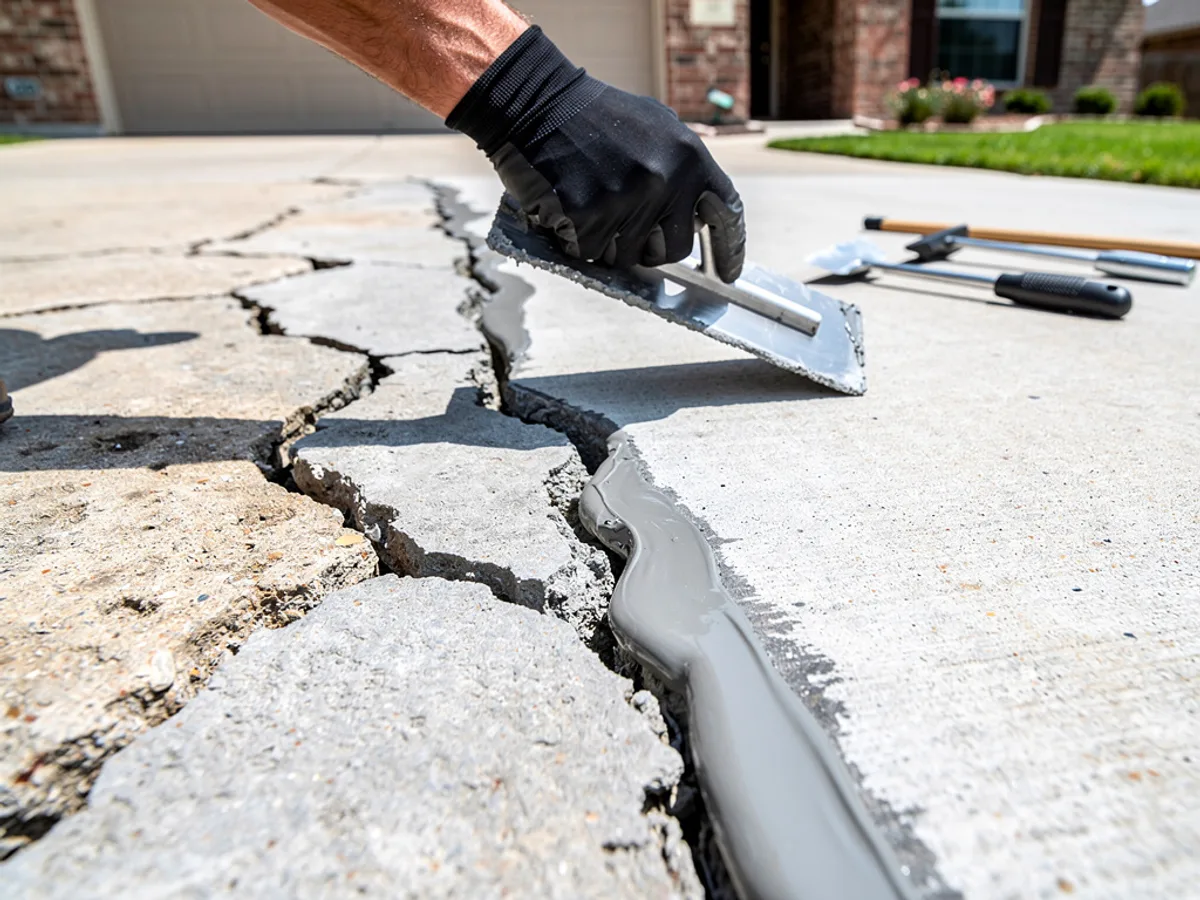 Concrete repair work in Conroe, TX